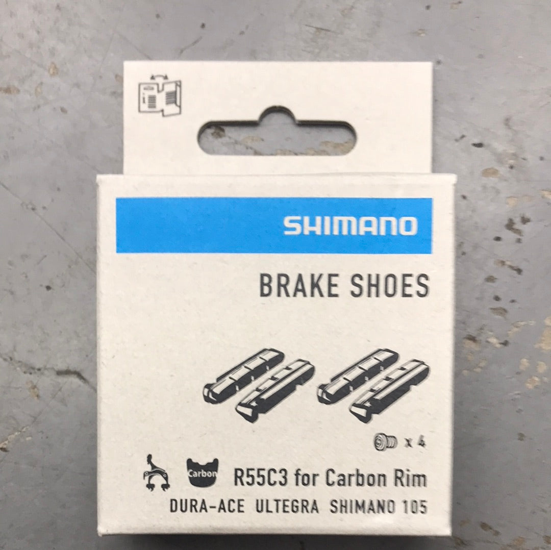 Shimano Brake Shoes R55C3 for Carbon Rims Dura-Ace Ultegra Shimano 105