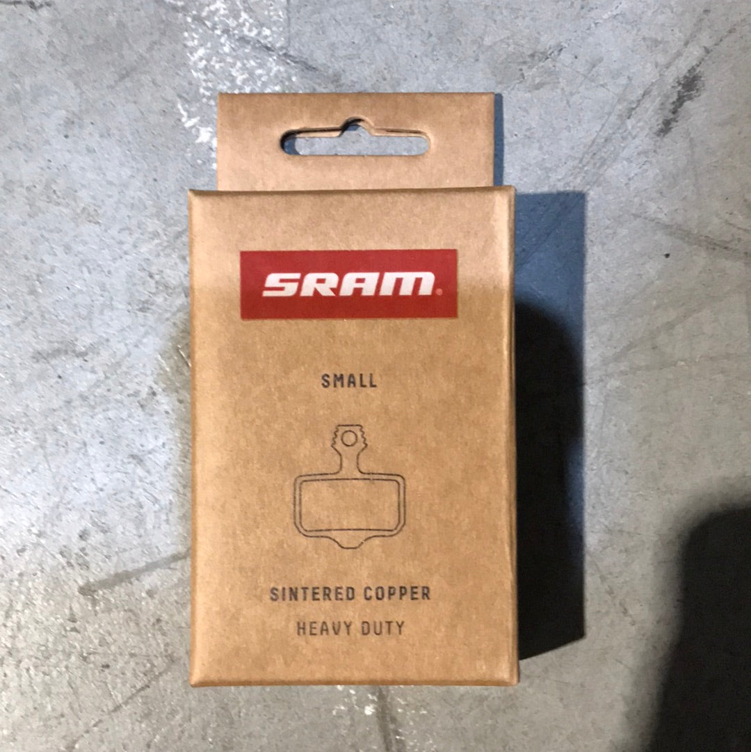 SRAM Disc Brake Pads Small (Sintered Steal Heavy Duty)