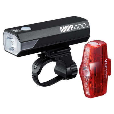 Cateye Ampp 400/ Viz 150 Lightset