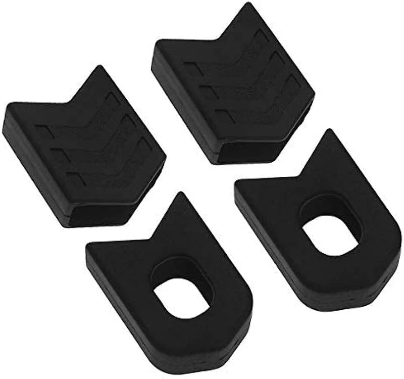 9Nine Silicone Crank Protectors-Black