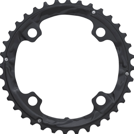 Shimano 10 speed triple middle chainring 36T Chainring