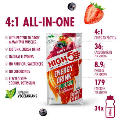High5 Energy Drink with Protein 47g