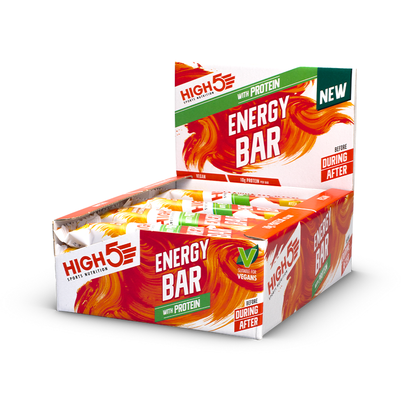 High5 Energy Bar With Protein Banana And Peanut Box (12 Pieces) 12x50g