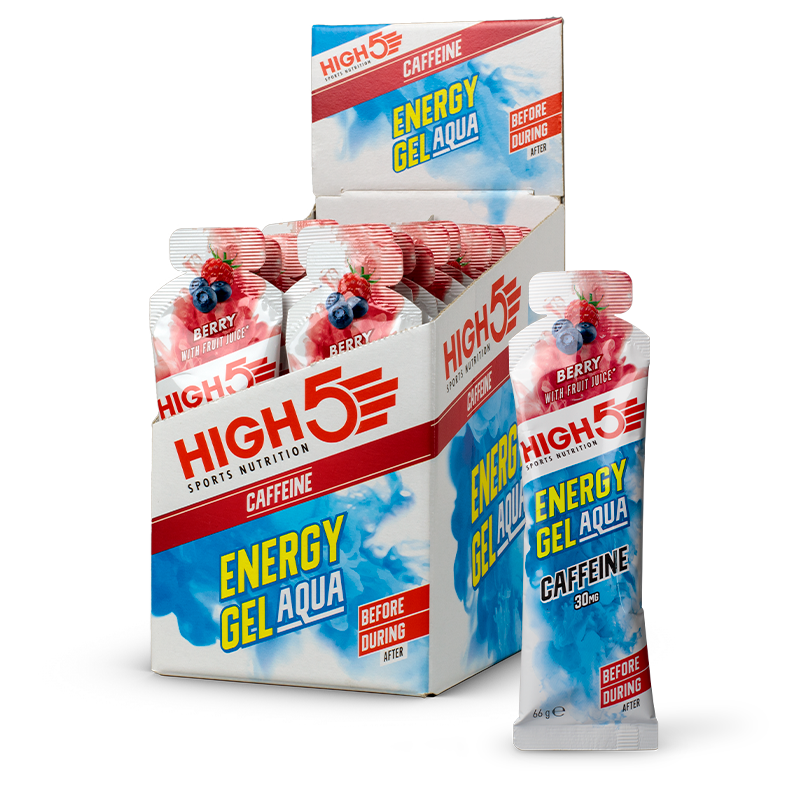 High5 Berry Energy Gel Aqua Caffeine 66g