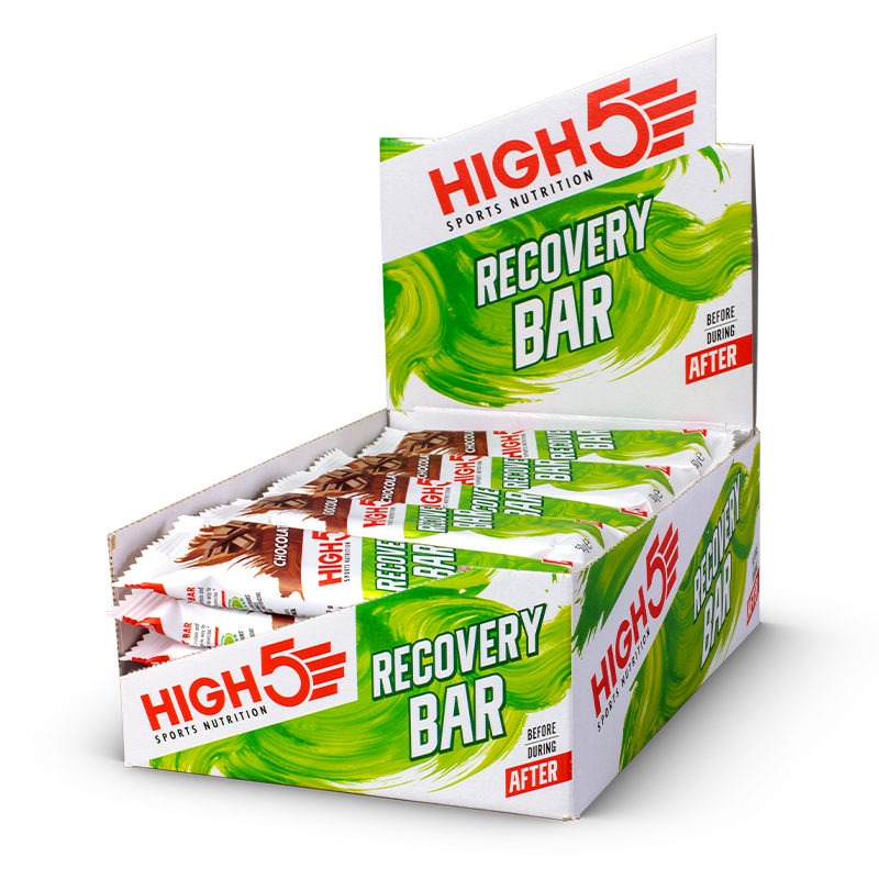 High5 Chocolate Recovery Energy Bar Box (25 Pieces) 50x25g