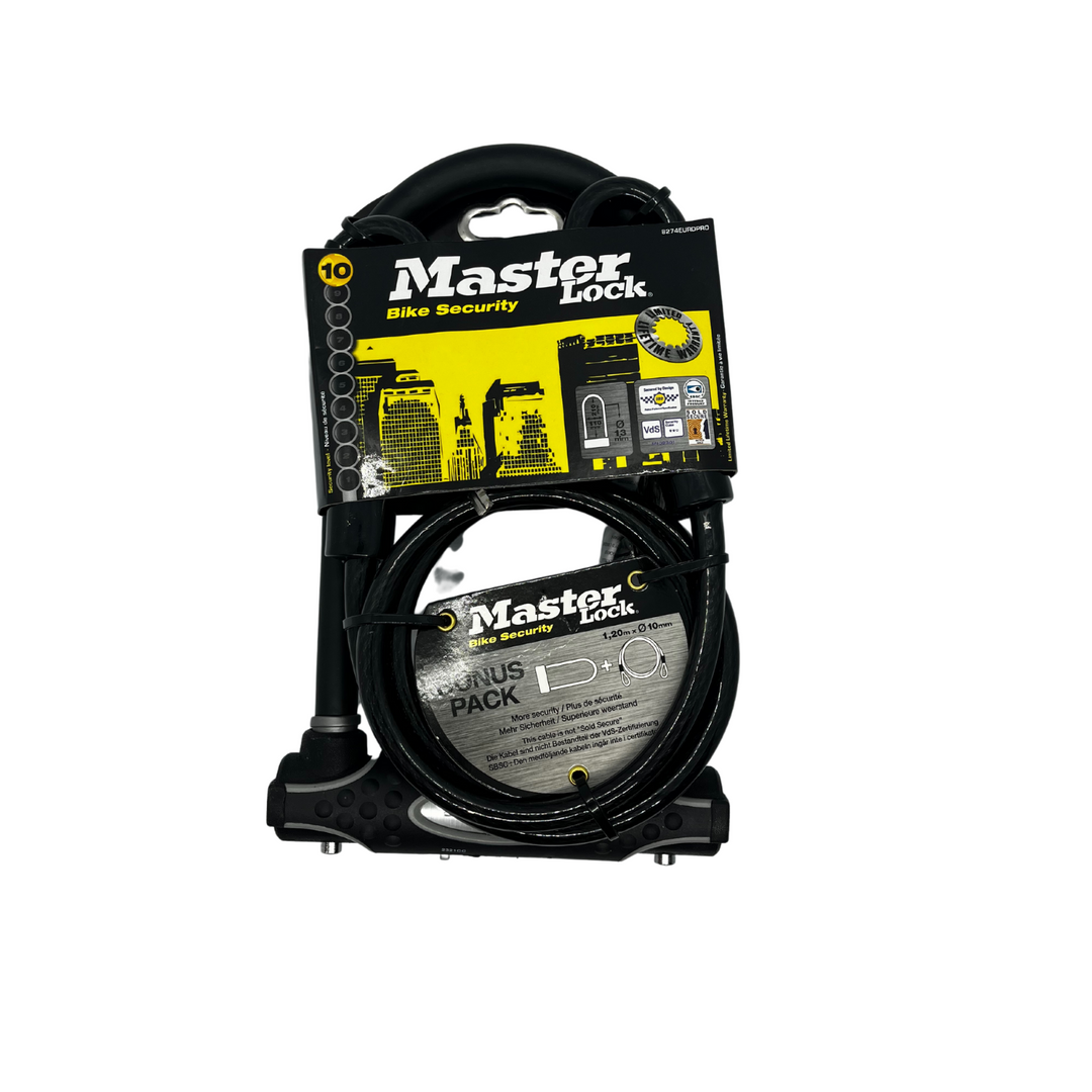 Master Lock U 210 Cable L10 HD Bike and Sport