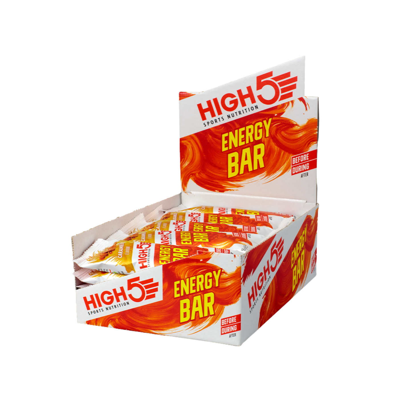 High5 Caramel Energy Bar Box (25 Pieces) 25x55g