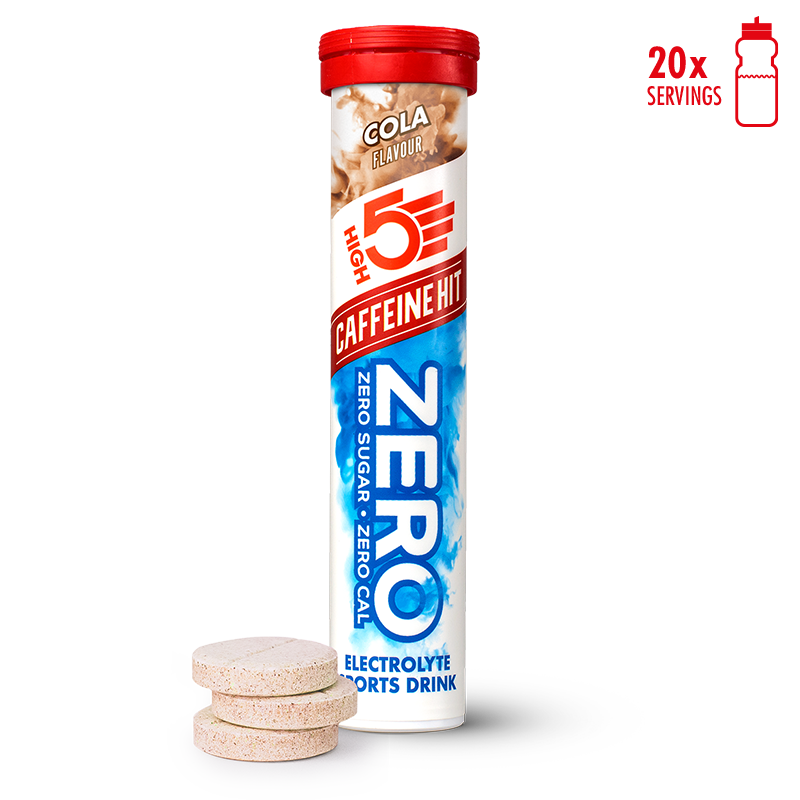 High5 Cola Zero Electrolyte Sports Drink Caffeine Hit