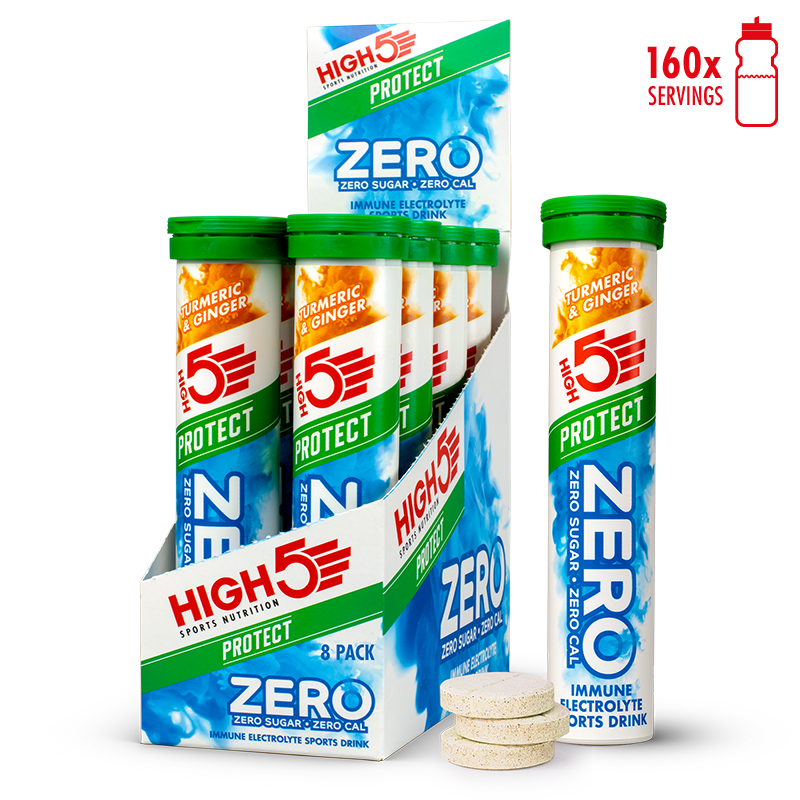 High5 Zero Protect Turmeric & Ginger Box (8 Tubes) 8x80g