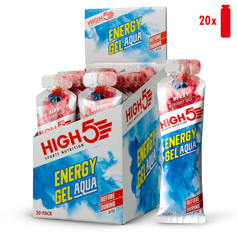 High5 Energy Gel Aqua Berry Box 20x66g